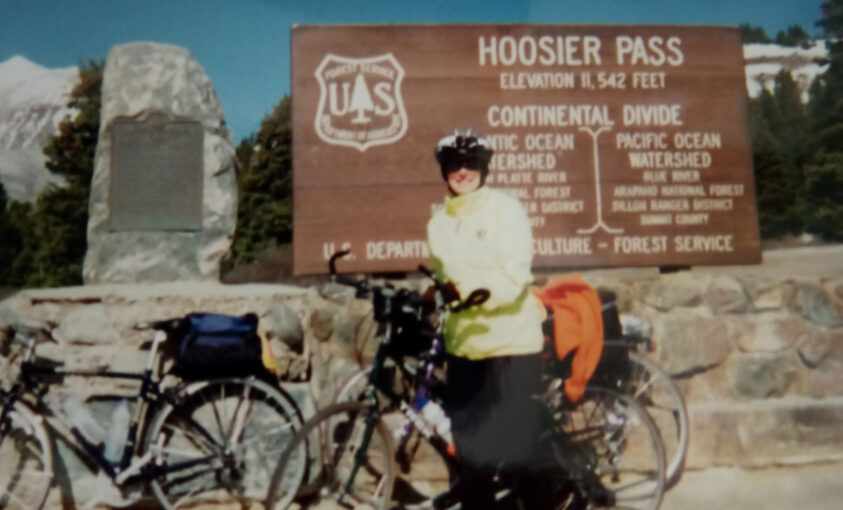 Hoosier Pass elevation 11,542feet