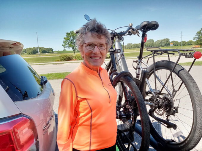 Bikes loaded up after great ride